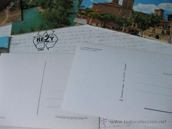 Postales: 6 POSTALES DE ALHAMA DE ARAGON EN ESTADO IMPECABLE - Foto 2