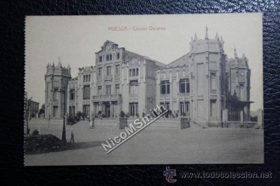 Postales: Postal Original de Epoca - Huesca Circulo Oscense -  Ed. Arribas - RefPC23 - Foto 1