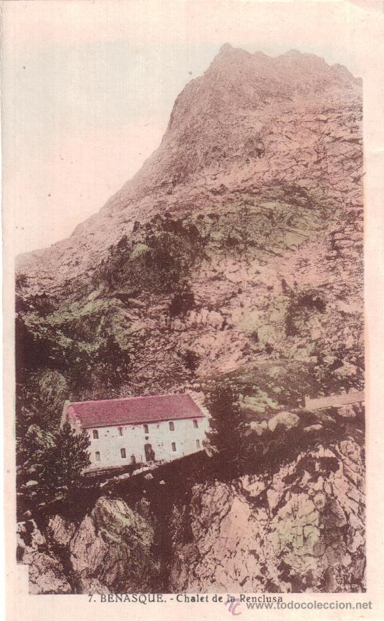 Postales: Postal de Benasque. Chalet de la Renclusa - Foto 1