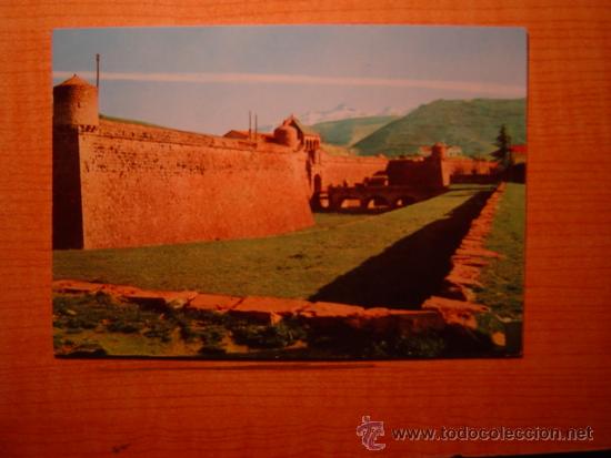 Postkarten: POSTAL PIRINEO ARAGONES JACA CIUDADELA AL FONDO RAPITAN Y COLLARADA ESCRITA