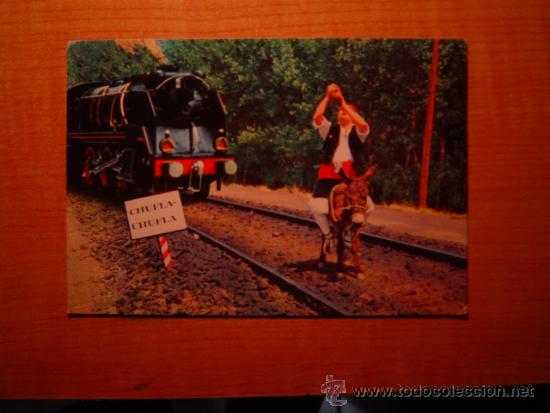 Postales: POSTAL ZARAGOZA CHUFLA CHUFLA ESCRITA - Foto 1