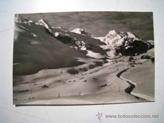 Postales: CANFRANC: PISTAS DEL TOBAZO Y HOTELES