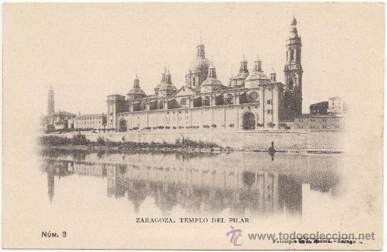 Postales: ZARAGOZA.- TEMPLO DEL PILAR. - Foto 1