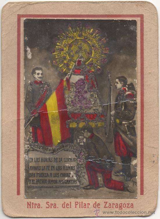 Postales: NUESTRA SE&Ntilde;ORA DEL PILAR DE ZARAGOZA - Foto 1