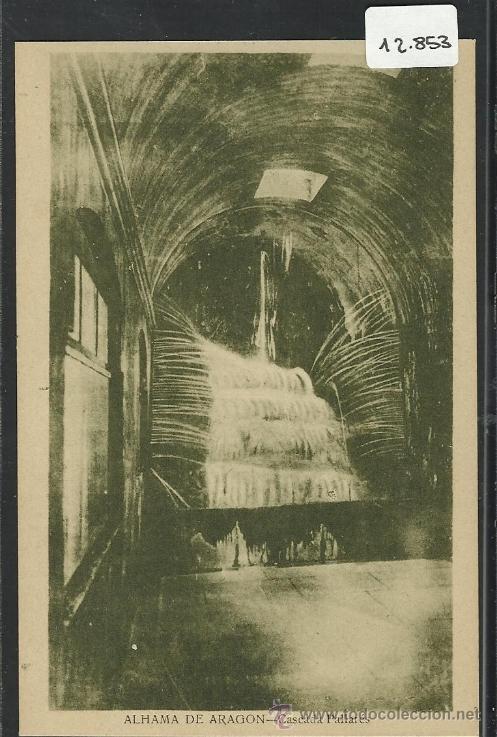Postales: ALHAMA DE ARAGON - CASCADA  PALLARES   -ED. G. MA&Ntilde;AS - (12.853)