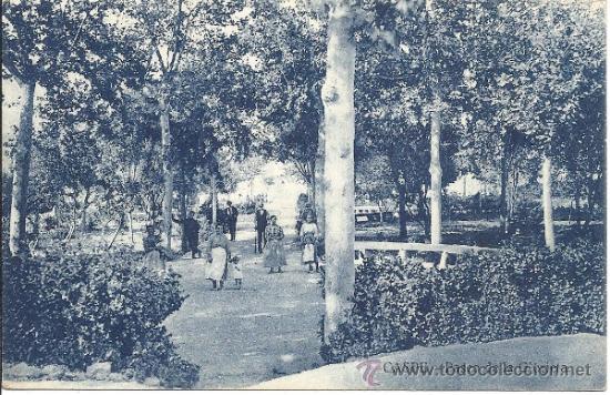 Postales: PS1064 CASPE PASEO DE LA GLORIETA. EDITOR M. PELLICER. SIN CIRCULAR - Foto 1