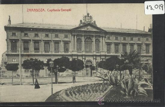 Postales: ZARAGOZA - CAPITANIA GENERAL - THOMAS- (13.019) - Foto 1