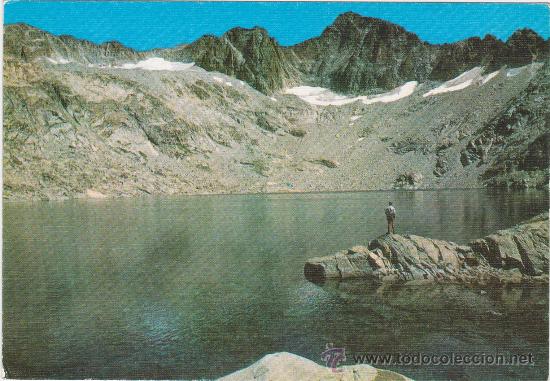 Postales: POSTAL DE BENASQUE- LAGO DE CREG&Uuml;E&Ntilde;A - SIN CIRCULAR - ED. SICILIA N&ordm;20.