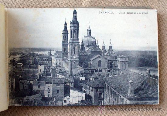 Postales: RECUERDO DE ZARAGOZA, BLOC DE TARJETAS POSTALES - Foto 3