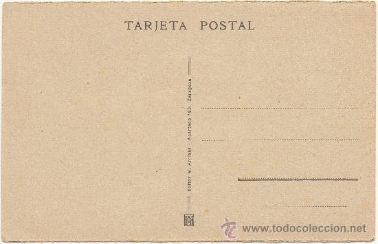 Postales: ZARAGOZA.- PLAZA DE ESPA&Ntilde;A. - Foto 2