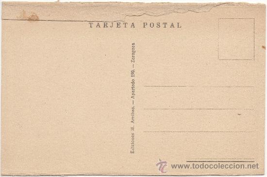 Postales: ZARAGOZA.- PASEO DEL GENERAL MOLA. - Foto 2