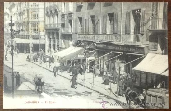 Postales: ZARAGOZA. EL COSO. (COLECCION M. A.) - Foto 1