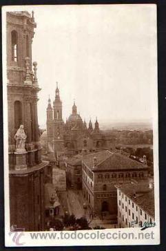 Postales: Antigua postal de Zaragoza. No circulada. - Foto 1