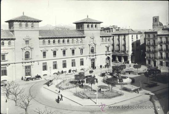 Postales: HUESCA.- PLAZA DE NAVARRA - Foto 1