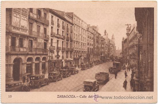 Postales: ZARAGOZA.- CALLE DEL COSO. - Foto 1