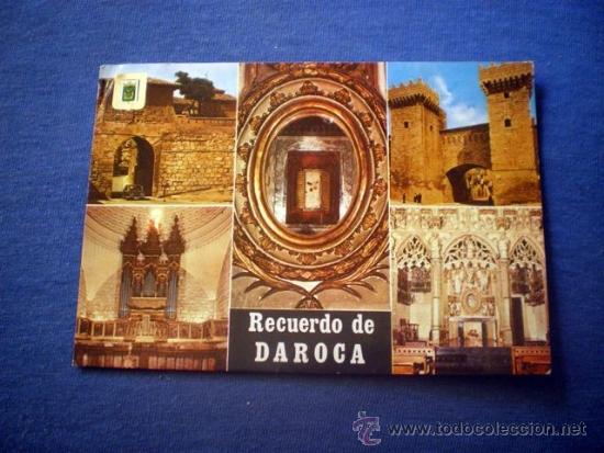 Postales: POSTAL DAROCA DIVERSOS ASPECTOS NO CIRCULADA - Foto 1