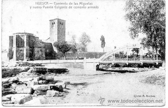 Postales: huesca. convento de las miguelas. a. arribas - Foto 1