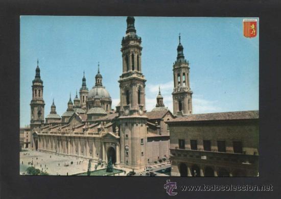 Postales: Zaragoza. *Templo...* Ed. Cusc&oacute; n&ordm; 24. Nueva. - Foto 1