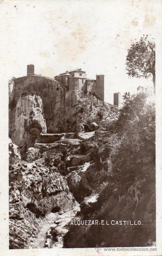 Postales: alquezar. castillo. fotogr&aacute;fica - Foto 1