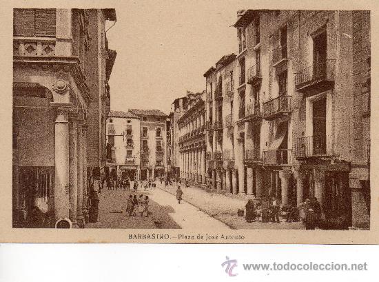 Postales: barbastro. plaza de jose antonio - Foto 1