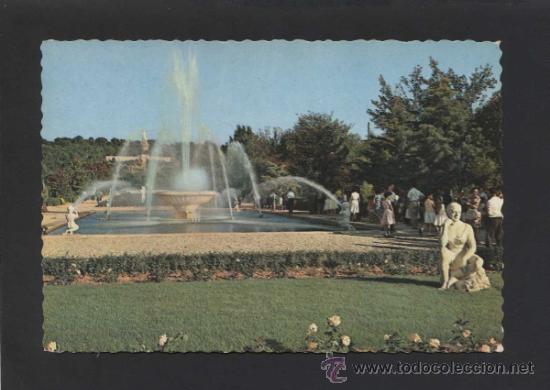 Postales: Zaragoza. *Parque...* Ed. G. Garrabella - SRC n&ordm; 721. Circulada. - Foto 1