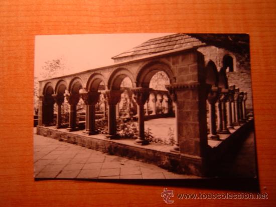 Postales: POSTAL SAN JUAN DE LA PE&Ntilde;A CLAUSTRO ROMANO SIN CIRCULAR