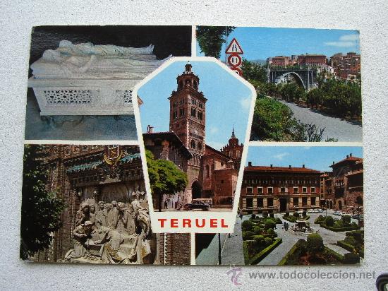 Postales: postal de teruel -651- (ed paris, circulada 1971) - Foto 1