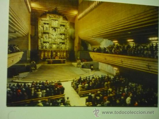 Postales: postal 40-torreciudad -interior santuario