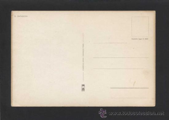 Postales: Zaragoza. Ed. Raker  n&ordm; 19. Nueva. - Foto 2