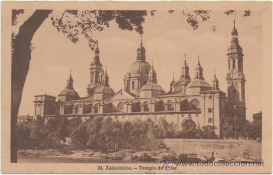 Postales: ZARAGOZA.- TEMPLO DEL PILAR. - Foto 1