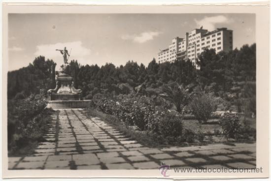 Postales: ZARAGOZA.- PARQUE DE PRIMO DE RIVERA. PLAZA DE LA PRINCESA. - Foto 1