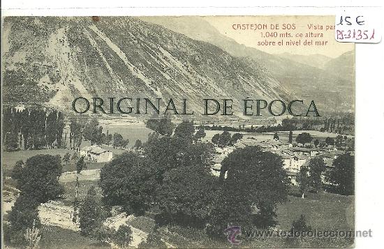 Postcards: (PS-31351)POSTAL DE CASTEJON DE SOS-VISTA PARCIAL