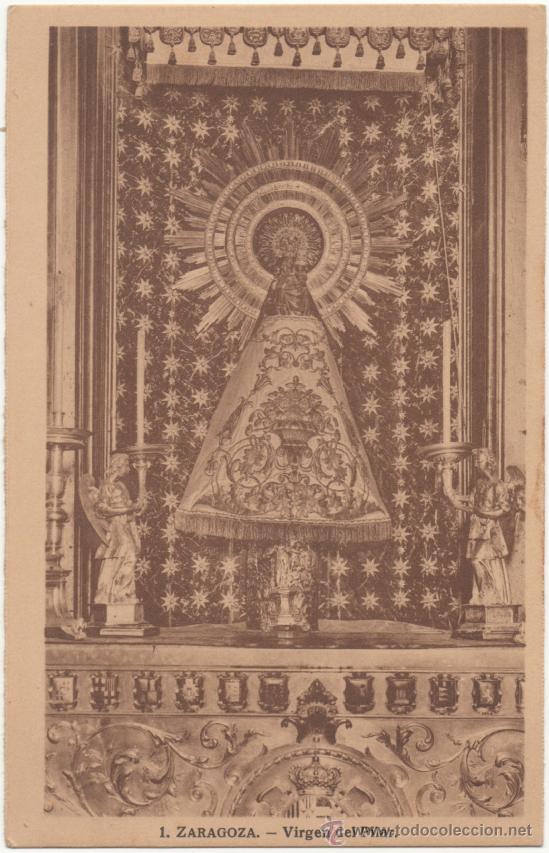 Postales: ZARAGOZA.- VIRGEN DEL PILAR. - Foto 1