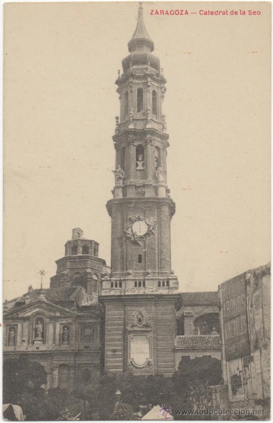 Postales: ZARAGOZA.- CATEDRAL DE LA SEO. - Foto 1