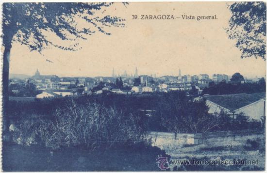 Postales: ZARAGOZA.- VISTA GENERAL. - Foto 1