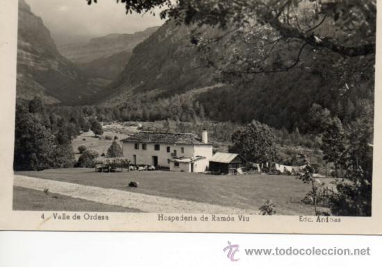 Cartoline: ordesa. 4 Valle. hospeder&iacute;a de ramon v&iacute;u. arribas