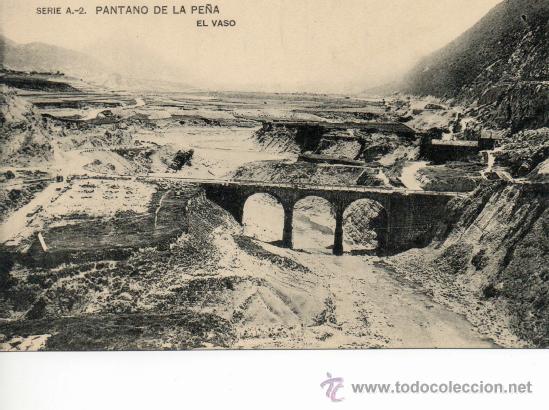 Postales: pantano de la pe&ntilde;a. a-2. hauser y menet - Foto 1
