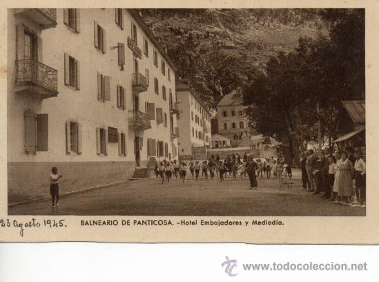 Cartoline: balneario de panticosa. hotel embajadores. arribas