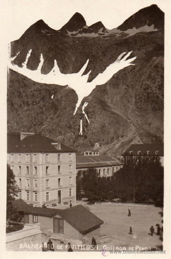Cartoline: balneario de panticosa. fotogr&aacute;fica. quijada de pondie