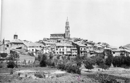 Postales: alloza. vistas. ex a jimenez - Foto 1