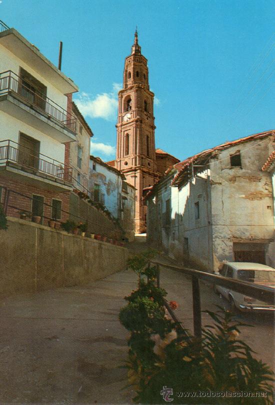 Postales: alloza. subida a la iglesia - Foto 1