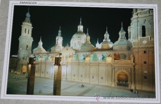 Postales: Postal de la bas&iacute;lica del Pilar de Zaragoza - Foto 1