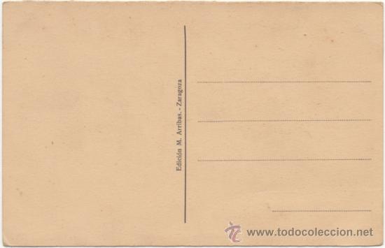 Postales: ZARAGOZA.- ORILLAS DEL EBRO. - Foto 2