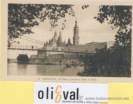 Postales: POSTAL-ZARAGOZA-6- EL PILAR FALTA UNA TORRE -ARRIBAS -P-01622