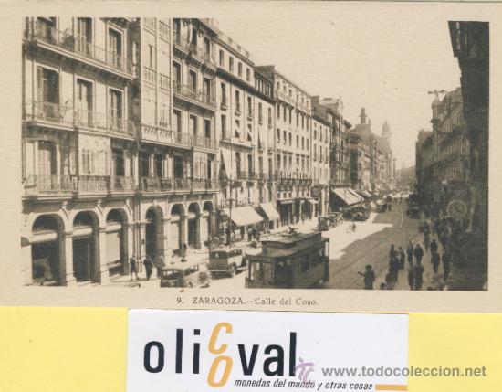 Postales: POSTAL-ZARAGOZA-9-CALLE DEL COSO  -ARRIBAS -P-01624