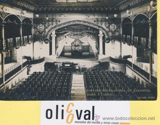 Postales: POSTAL-ZARAGOZA-EXPOSICION HISPANO-FRANCESA TEATRO COYNE -P-01626