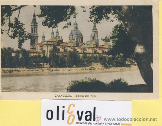 Postales: POSTAL-ZARAGOZA-TEMPLO DEL PILAR-FALTAN TORRES-ED.ARRIBAS -P-01633