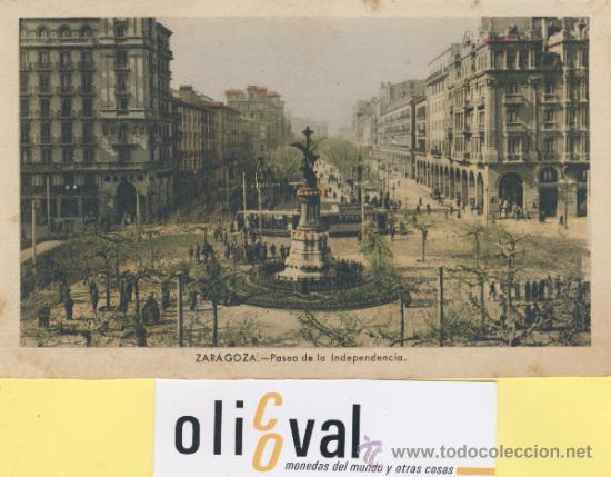 Postales: POSTAL-ZARAGOZA-PASEO DE LA INDEPENDENCIA -ED.ARRIBAS -P-01635