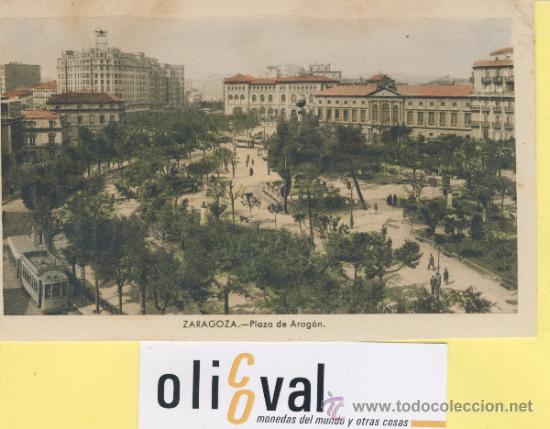 Postales: POSTAL-ZARAGOZA-PLAZA ARAGON -ED.ARRIBAS -P-01637