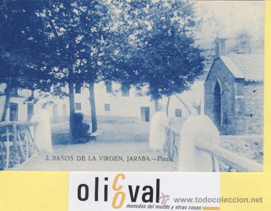 Postales: POSTAL-ZARAGOZA-JARABA BA&Ntilde;OS DE SERON.  2 PLAZA    -P-01648
